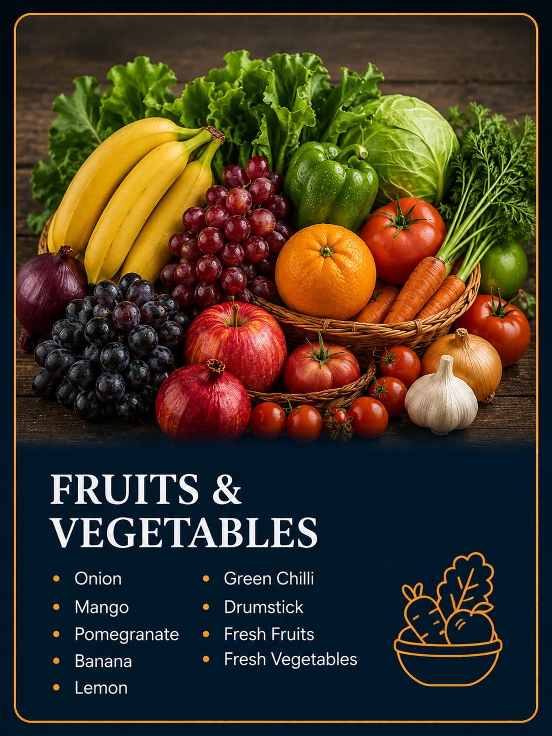 Fruits & Vegetables